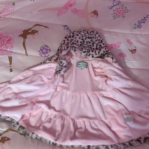 Pink Leopard Jacket 3T - Picture 2 of 4